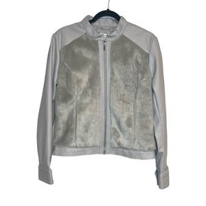 New York & Company‎ Faux Leather & Fur-Large